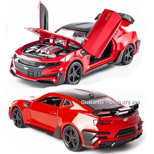 Xe Mô Hình Kim Loại Chevrolet Camaro Transformer Tỉ Lệ 1:32 - 9666