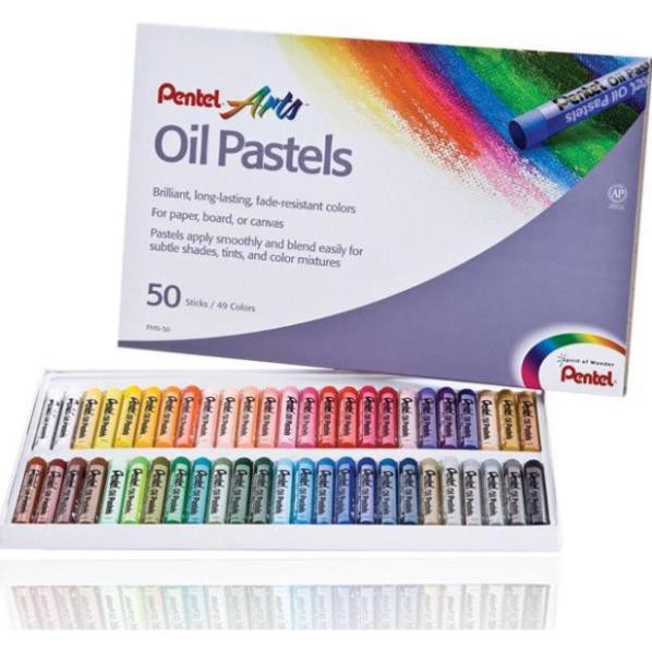 SÁP DẦU PENTEL BỘ 50 CÂY-PHN-50