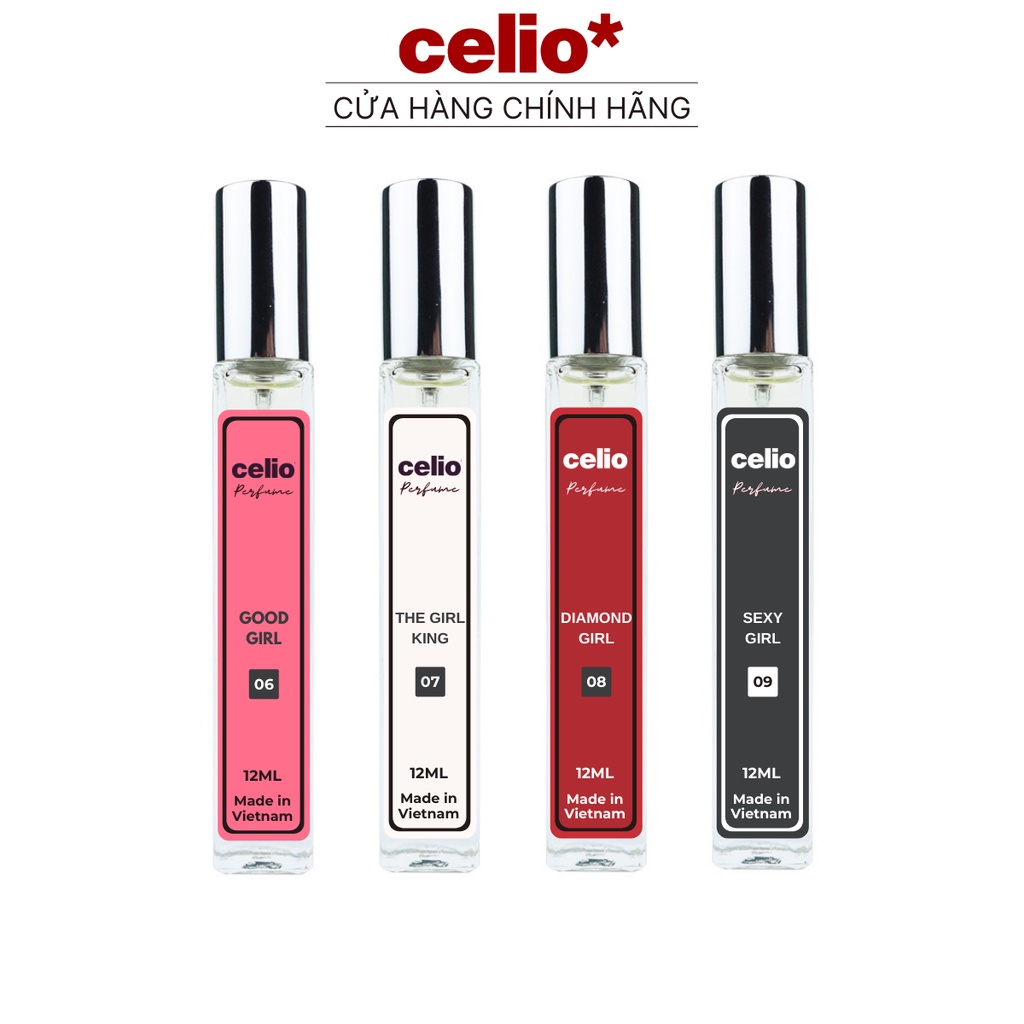 Tinh Dầu Nước Hoa Test Mini 2ml The Girl King CELIO Body Mist Cá Tính Quyến Rũ Gợi Cảm Thơm Lâu Dạng Xịt Tiện Lợi