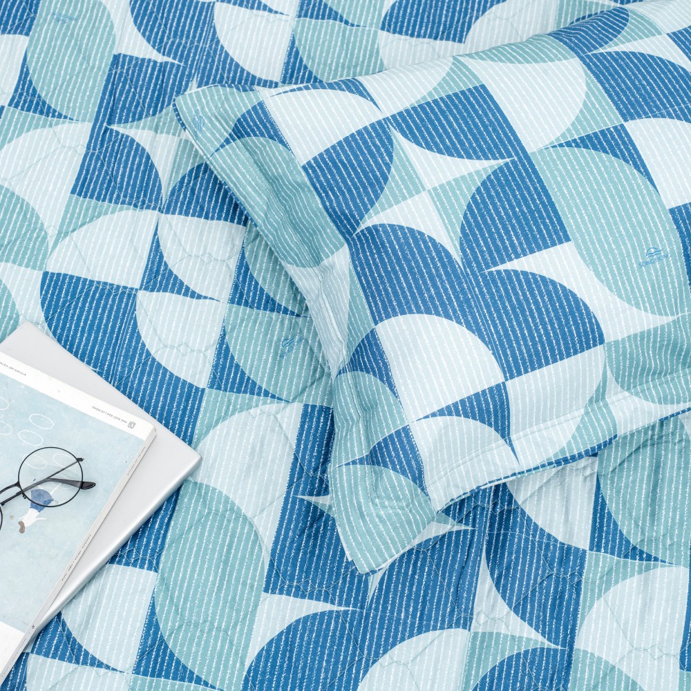 Bộ chăn ga gối Sông Hồng SH_BC22 058 chất cotton