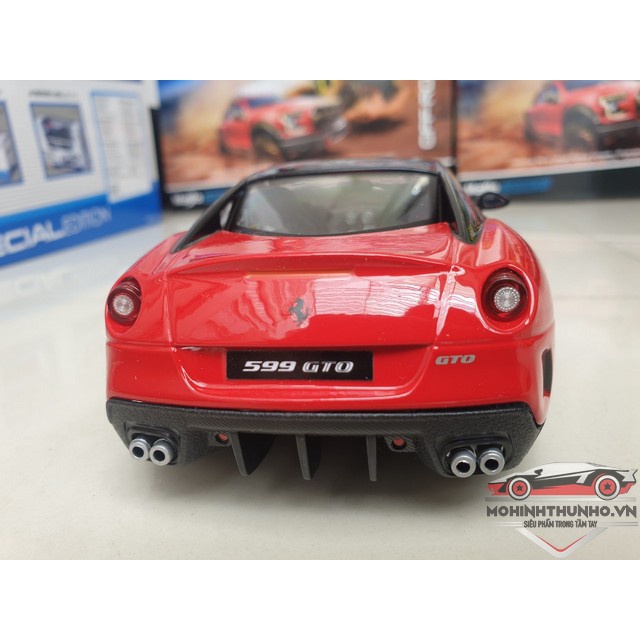 Xe mô hình Ferrari 599 GTO, tỉ lệ 1:24, Bburago