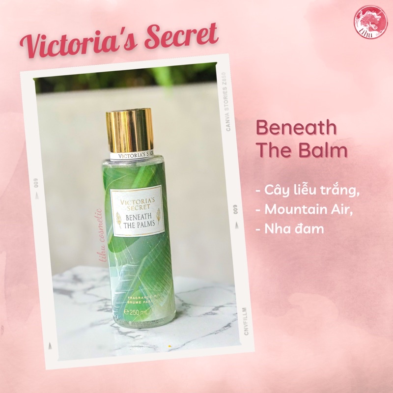 Xịt thơm Body Mist Victoria’s Secret hương thơm thanh mát [Bản Giới Hạn]