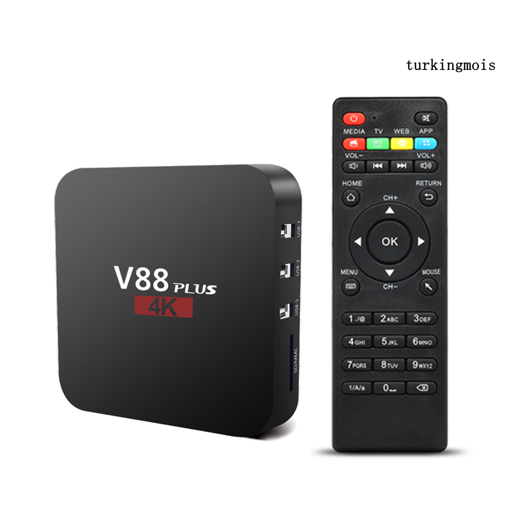 Tv Box Lõi Tứ Rk3229 Lõi Tứ 1080p 2 + 16gb Miracast Cho Android 7.1 Và Phụ Kiện
