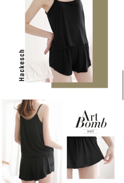 Bộ ngủ hè 100% cotton mát lạnh bộ mặc nhà co dãn màu trơn