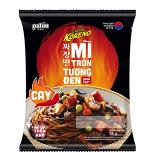 Thùng mì trộn  tương đen koreno (20 gói )