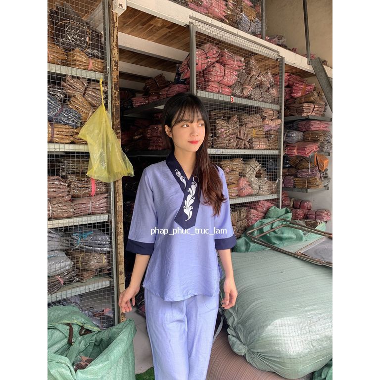 Đồ lam, đồ đi chùa chất tơ mát rượi, mẫu cà vạt thanh lịch