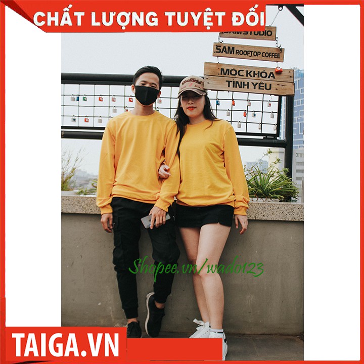 Áo sweater thu đông 2020 dáng áo unisex chất áo nỉ da cá cả nam và nữ cực đẹp