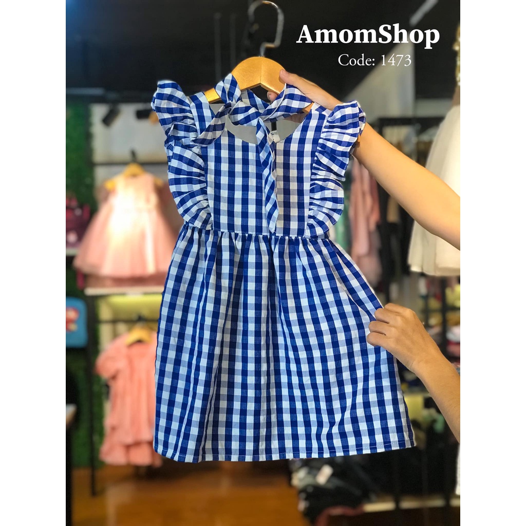 ĐẦM CARO XANH BÉ GÁI XUẤT HÀN_VNXK_1473