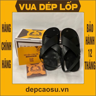 [Kèm video ảnh thật] Dép cao su Mẫu Bác Hồ Vua dép lốp