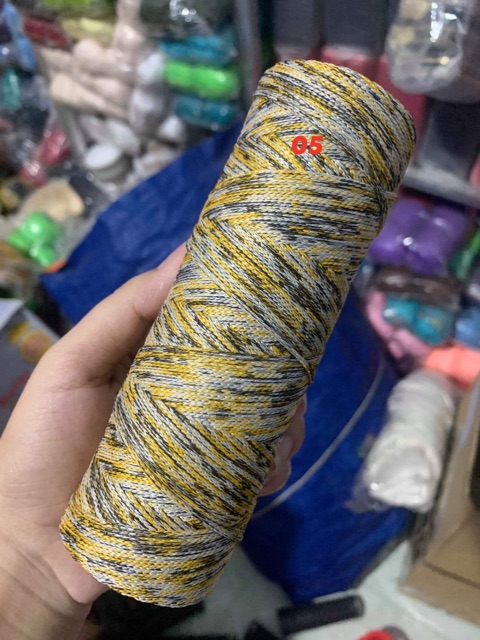 Sợi dệt loang cuộn 130gram