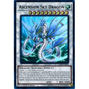 Thẻ bài Yugioh - TCG - UK - Ascension Sky Dragon / LEHD-ENB34'