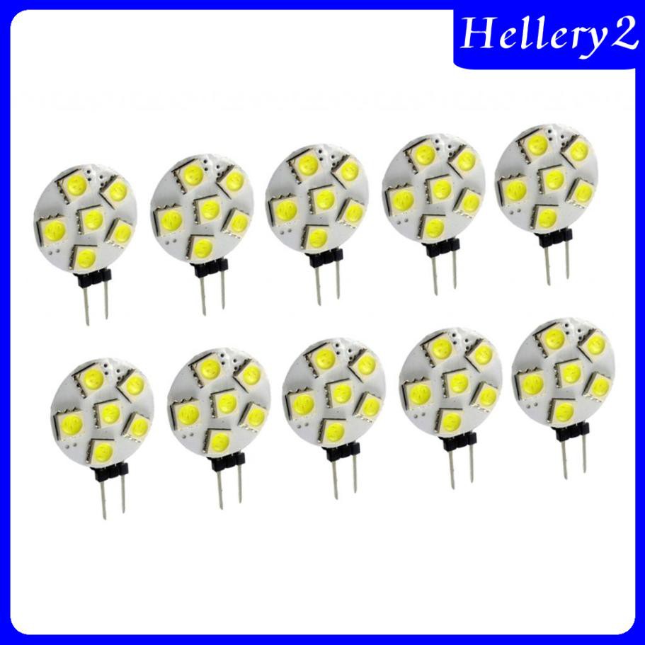 Set 10 Bóng Đèn G4 900lm Lumen 1w Led Sử Dụng Điện Năng Cho Gia Đình G4 5050-6smd