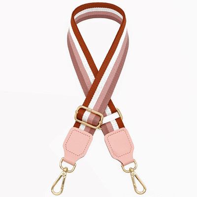 Túi màu hồng dây đeo chéo thay thế phụ kiện dây đeo vai nữ rộng mua một Túi Đeo Vai Vải Đeo Chéo Túi Đeo Vai