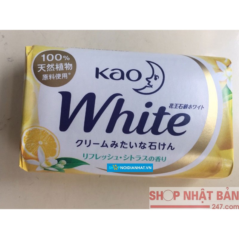 Xà phòng tắm Kao White Nhật Bản 130g