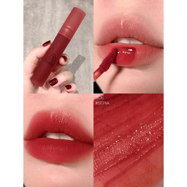 Son Tint Lì, Mịn Môi 3CE Blur Water Tint