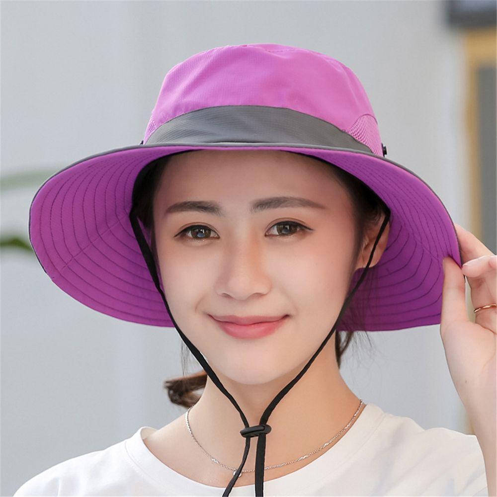 ME Mũ Rộng Vành Chống Tia UV Thời Trang Đi Biển Cho Nữ
