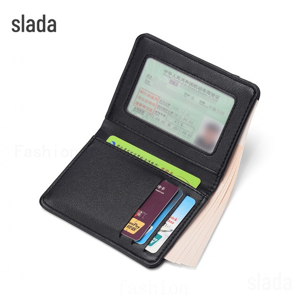 Ví Đựng Thẻ / Bằng Lái Xe Cỡ Nhỏ Siêu Mỏng Sức Chứa Lớn Cho Nam Sinh