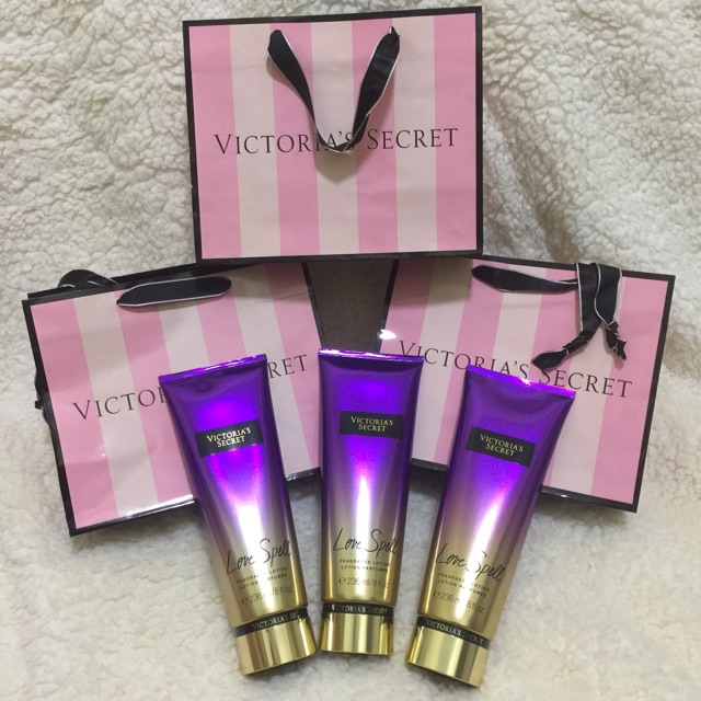 Victoria’s Secret lotion love spell