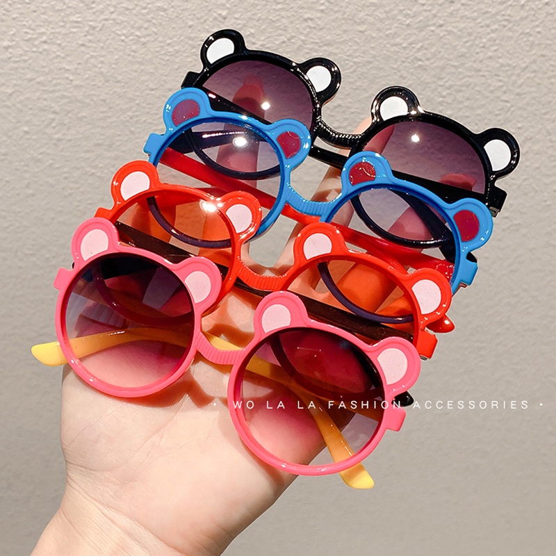 Kính Mát Phân Cực Chống Tia UV Dễ Thương Thời Trang 2022 Dành Cho Trẻ Em