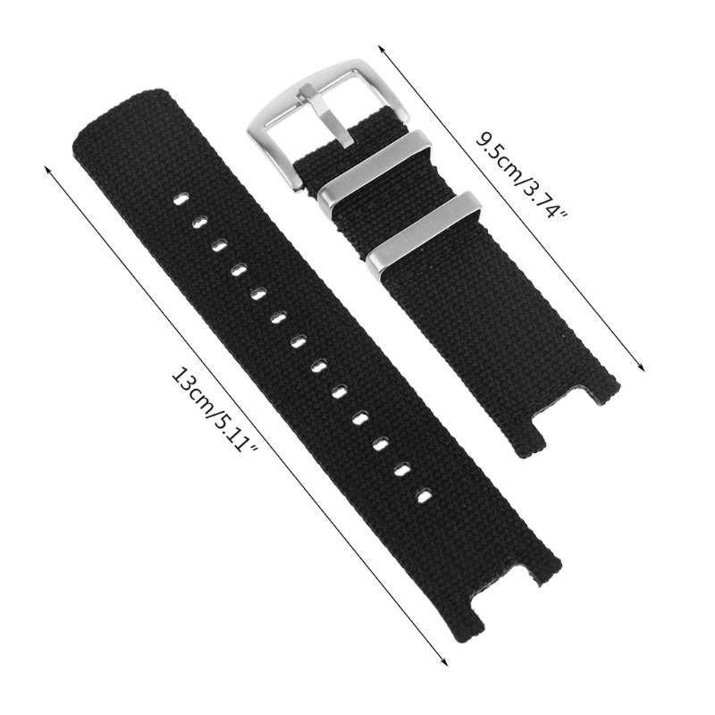 Dây đeo đồng hồ thông minh Niki nylon phong cách thể thao tháo lắp nhanh điều chỉnh được cao cấp cho AMA-ZFIT T-REX