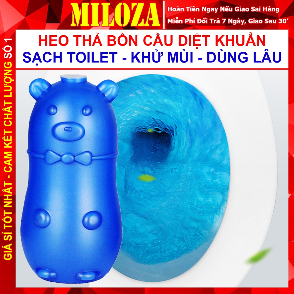 [MILOZA] Lọ Thả Bồn Cầu Hàn Quốc - Cốc Thả Bồn Cầu - Tẩy Toilet - Khử Mùi Toilet - Diệt Khuẩn, Sạch Bệ Xí, Thơm