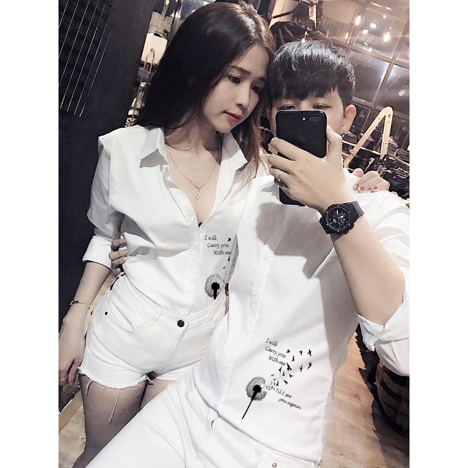 Áo sơ mi cặp