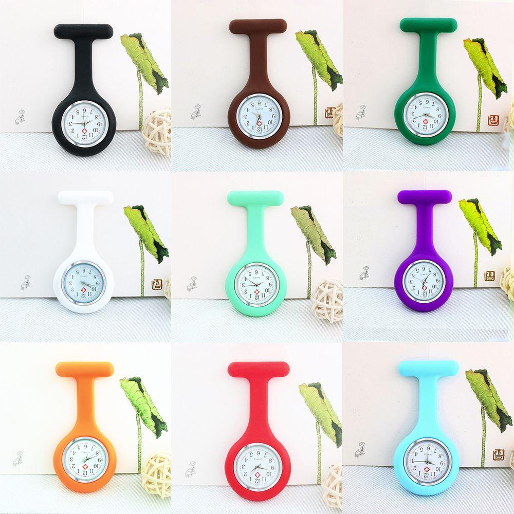 Đồng Hồ Y Tá Bác Sĩ Dây Silicone Nhiều Màu
