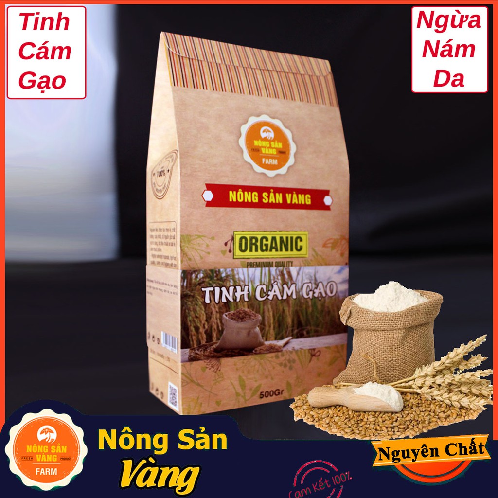 Tinh Cám Gạo Nguyên Chất 250gr - Nông Sản Vàng