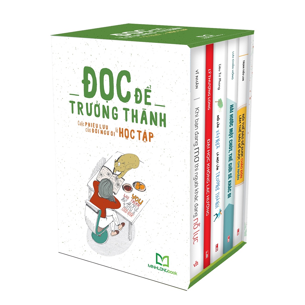 Combo 5 cuốn sách Đọc Để Trưởng Thành 1 - Tuyển Chọn Những Cuốn Sách Hay Dành Cho Bạn Trẻ(ML)