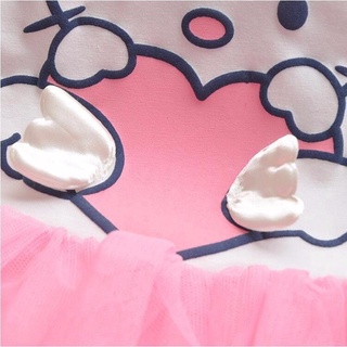 Đầm Xoè Tutu Hello kitty Cho Bé Gái