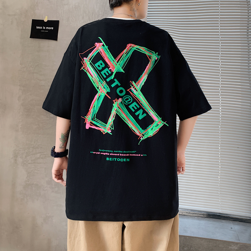 Áo Thun Tay Ngắn Thời Trang Trẻ Trung Cho Nam Và Nữ Size S-8XL