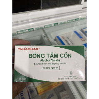 Bông tẩm cồn Alcohol Swabs