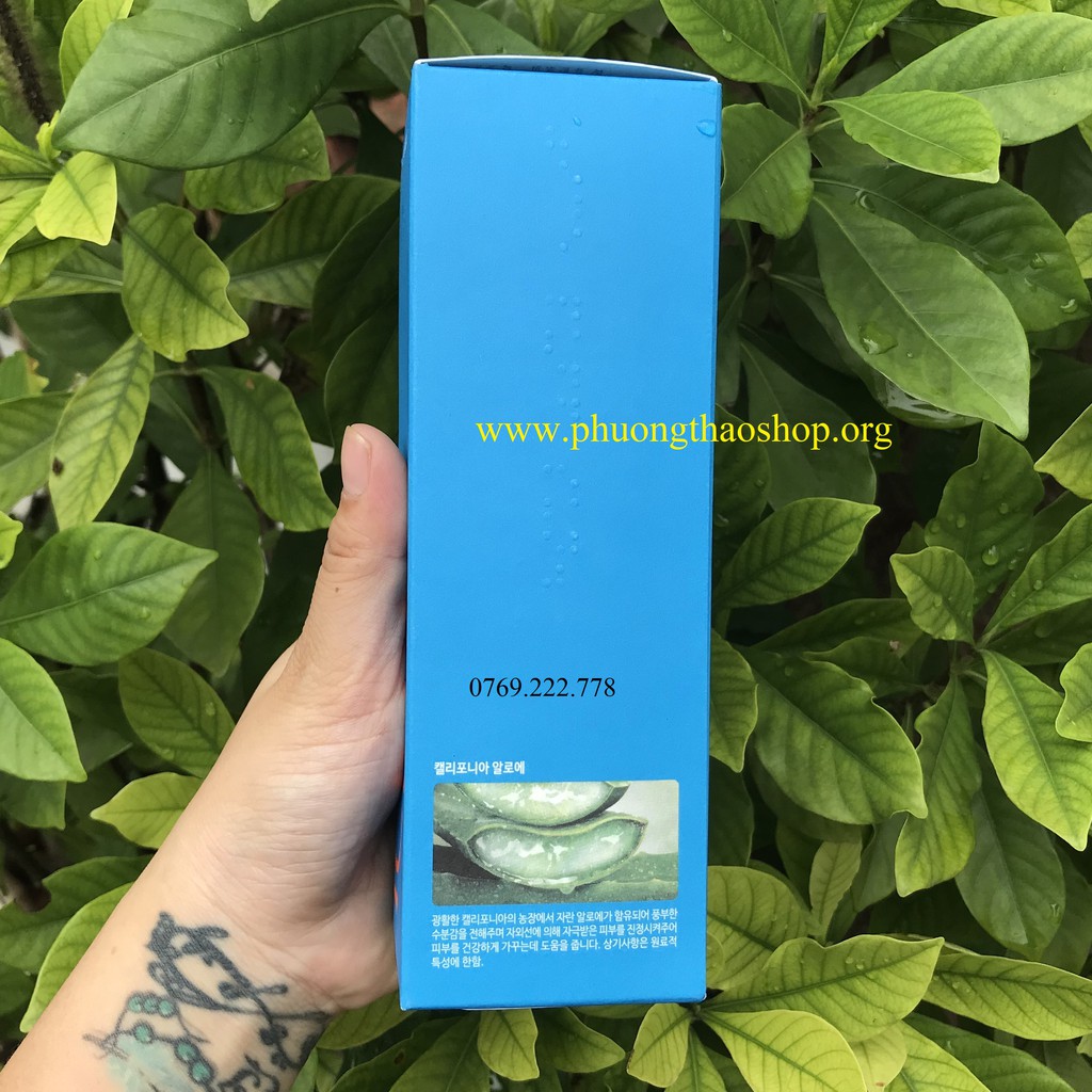 Kem Chống Nắng Ice Sun Nature Republic California Aloe SPF50+ PA+++