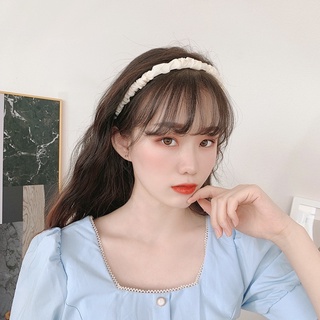 Bờm tóc xinh xắn màu pastel cài tóc nữ