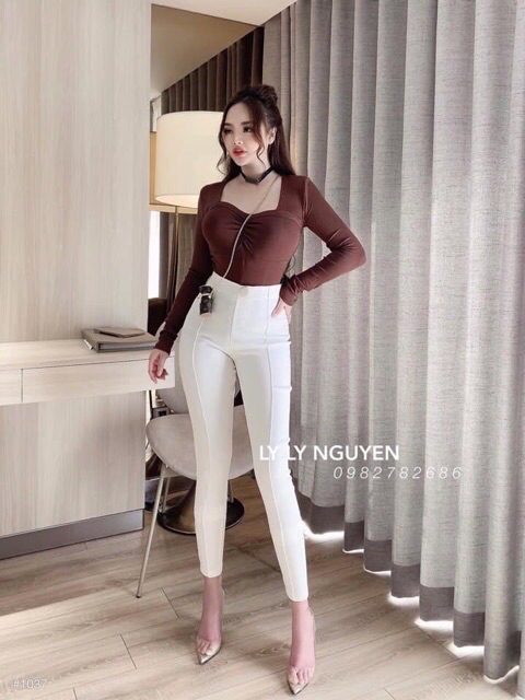 Buôn_Sỉ Quần skinny gân nữ siêu đẹp( ảnh thật, video)