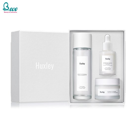 Set Huxley Brightening Care Trio Dưỡng Trắng Sáng Da, Làm Mờ Thâm