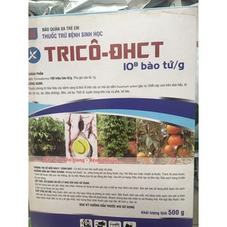 CHẾ PHẨM NẤM TRICHODERMA NGỪA BỆNH CHO CÂY TRỒNG (500GRAM)