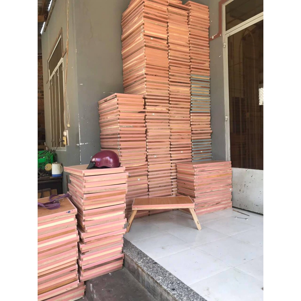 Bàn Gấp Gọn Học Sinh, Bàn Gập Gỗ Sinh Viên Đa Năng Chất Lượng, Gỗ Tự Nhiên Chắc Chắn
