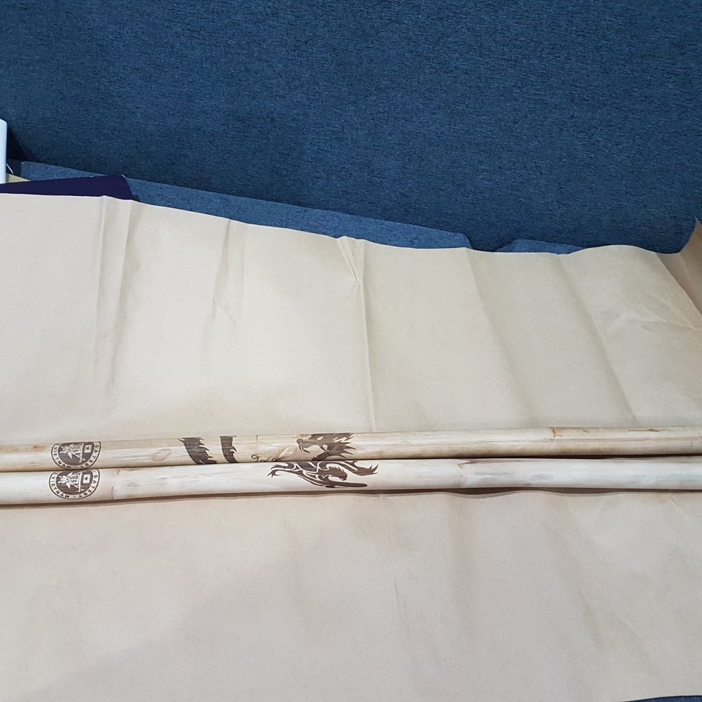 Gậy Arnis chuẩn Phi khắc Phượng l Bán theo cây