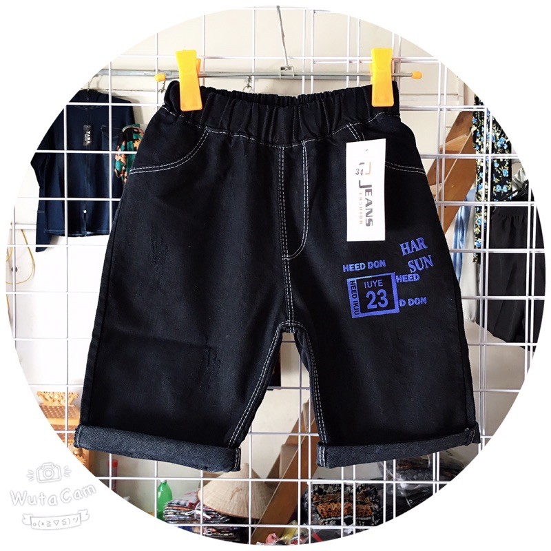 Quần bò ngố_ đùi nam size 12-35kg