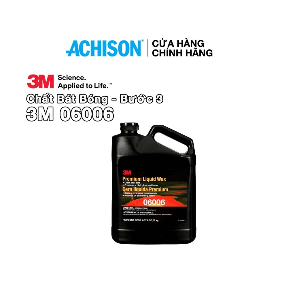 Dung dịch đánh bóng 3 bước 3M Chăm sóc xe-đánh bóng ô tô- đánh bóng 3M xi đánh bóng cao cấp cho xe hơi