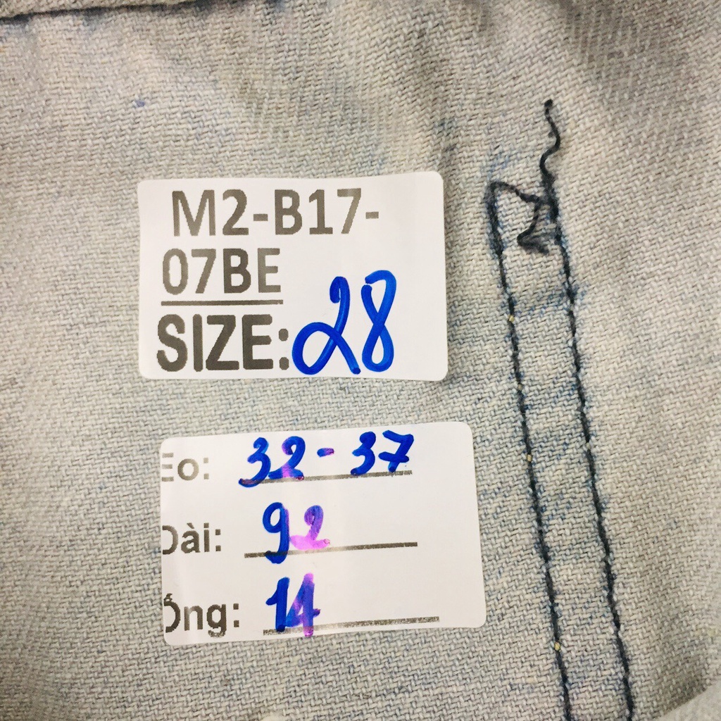 Quần Jeans B1707BE - Size 28