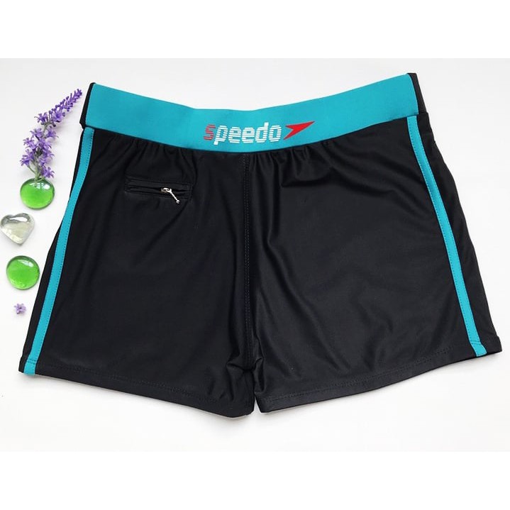 Quần Bơi Nam Speedo chính hãng Phối Màu Có Túi Nhỏ Đựng Chìa Khóa (30kg - 55kg)