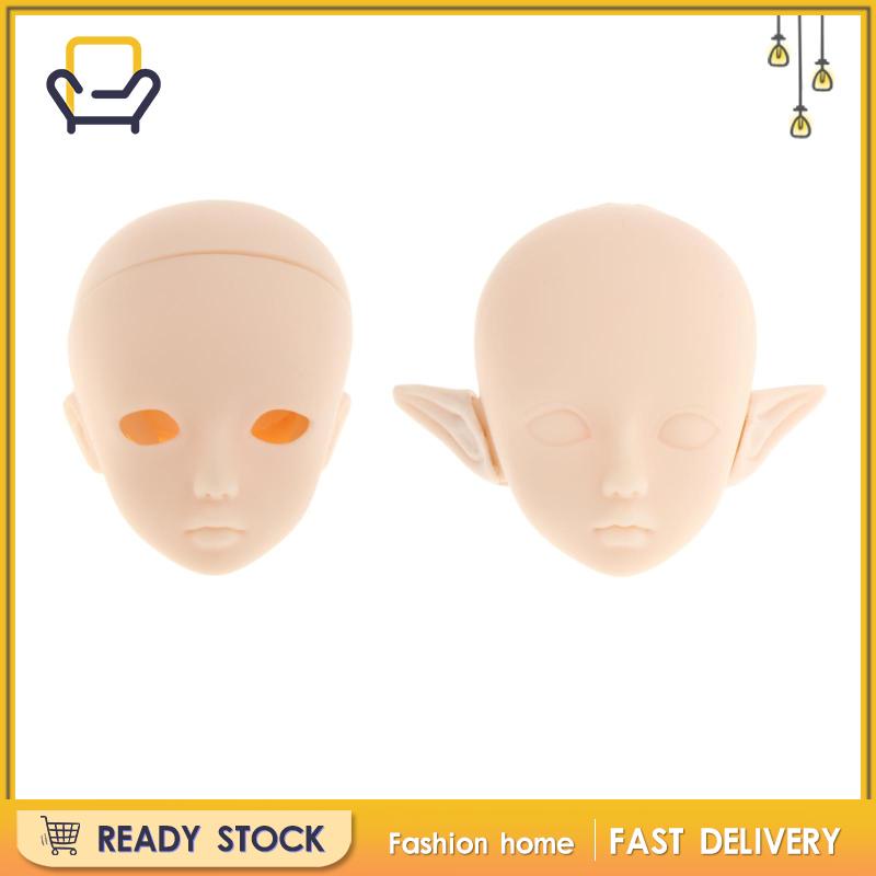 Mô Hình Đầu Búp Bê Tỉ Lệ 1: 6 Bằng Nhựa Thời Trang