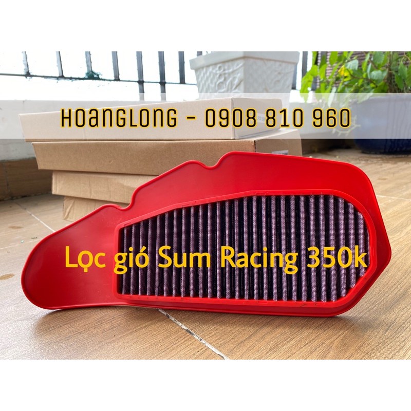 Lọc gió Sum Racing độ dành cho Vario/ Click/ AB125-150