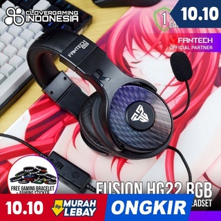 Tai Nghe Gaming Fantech FUSION HG22 RGB 7.1 Âm Thanh Vòm - HG 22 HG-22