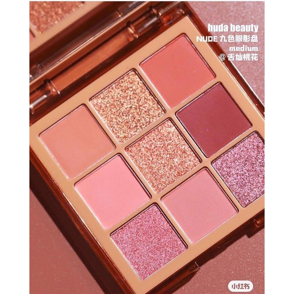 Bảng mắt Huda Beauty Nude Obsessions (Medium)