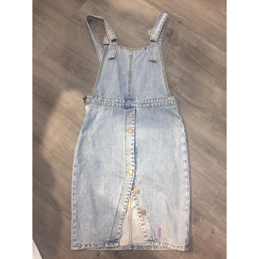 Yếm jean Tops*op dày dặn thoải mái xuất xịn