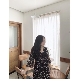 Đầm voan hoa nhí dáng dài Ma Vie