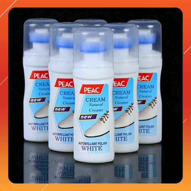Chai tẩy trắng tất cả các loại giày dép túi xách Plac - Chai tẩy giày đầu bàn chải